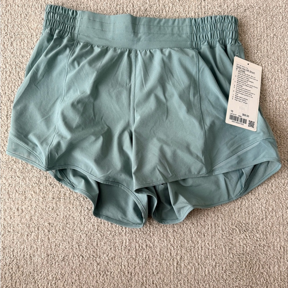 lululemon athletica Women's Athletic Shorts in Light Teal